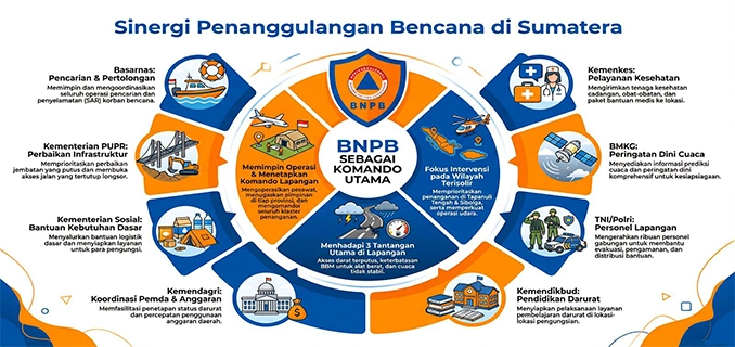 Nomor Darurat Bencana Aceh-Sumut Sumbar Resmi dari BNPB