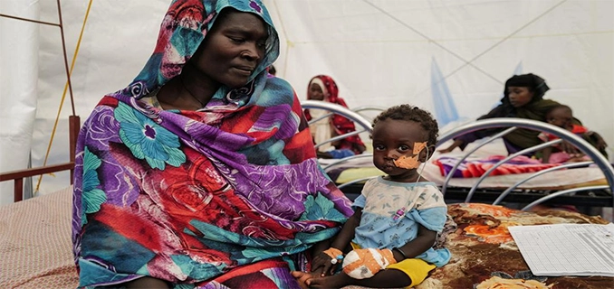 Potret Anak Pengungsi Sudan Bertahan Hidup Konflik Tanpa Akhir