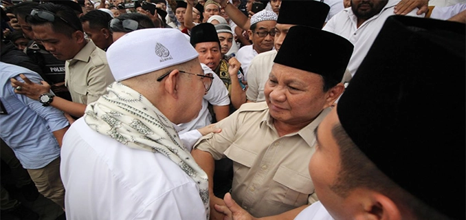 Prabowo dan Para Menteri Bakal Hadir di Reuni 212 Kata Panitia