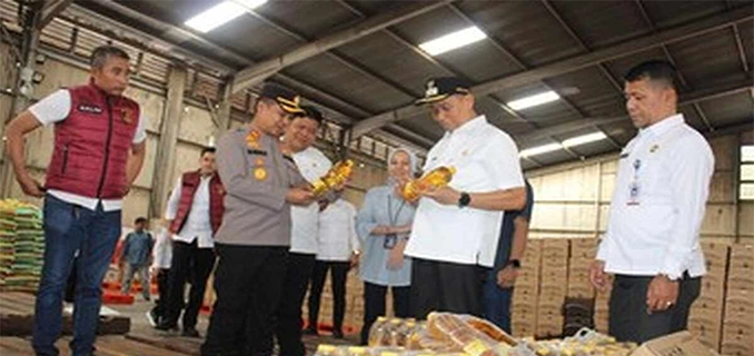 Antisipasi Naik Harga Polresta Pekanbaru Pasar Jelang Nataru