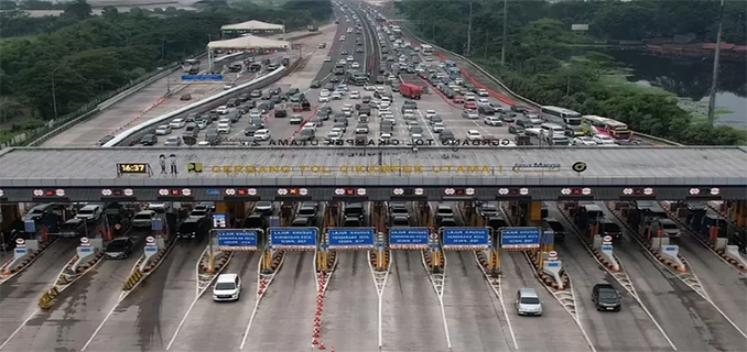 Mudik Natal-Tahun Baru 1.4 Juta Kendaraan Tinggalkan Jakarta