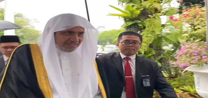 Sekjen Liga Muslim Turut Duka Bencana Saat Bertemu Prabowo