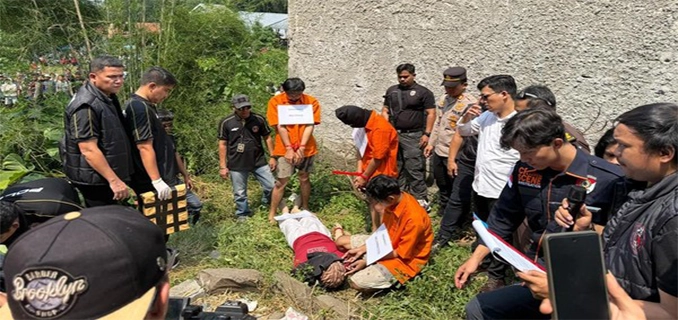 Tragedi Cisauk Rafli Ibra Perkosa & Bunuh Wanita Terborgol