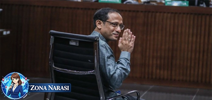 Nadiem Makarim Hadiri Sidang Perdana Kasus Chromebook