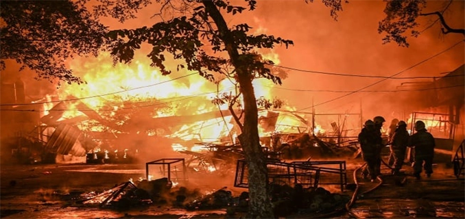 Polisi Tangkap Pembakaran Kios & Tewasnya Matel Jadi Pemicu