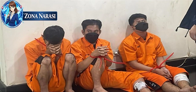 Trio Maling Motor Dar Der Dor di Jakbar Kini Tertunduk Lesu