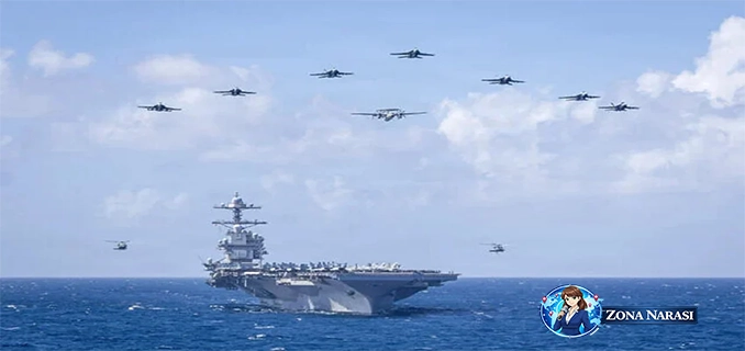 Kapal Induk Terbesar AS Masuk Mediterania