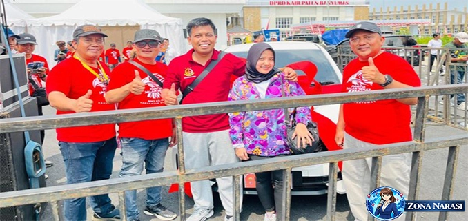 Kena Prank Hadiah Brio di Jalan Sehat Banyumas Warga Gugat